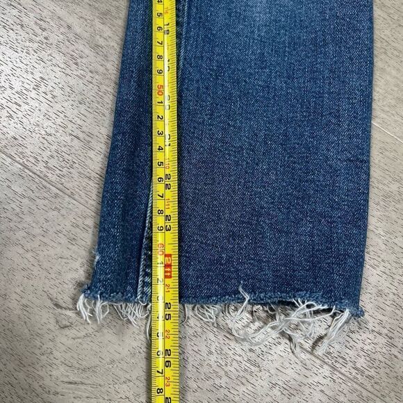 We The Free High Rise Slim Straight Jeans, Intentional Distressed, Women’s 26 - Picture 6 of 11